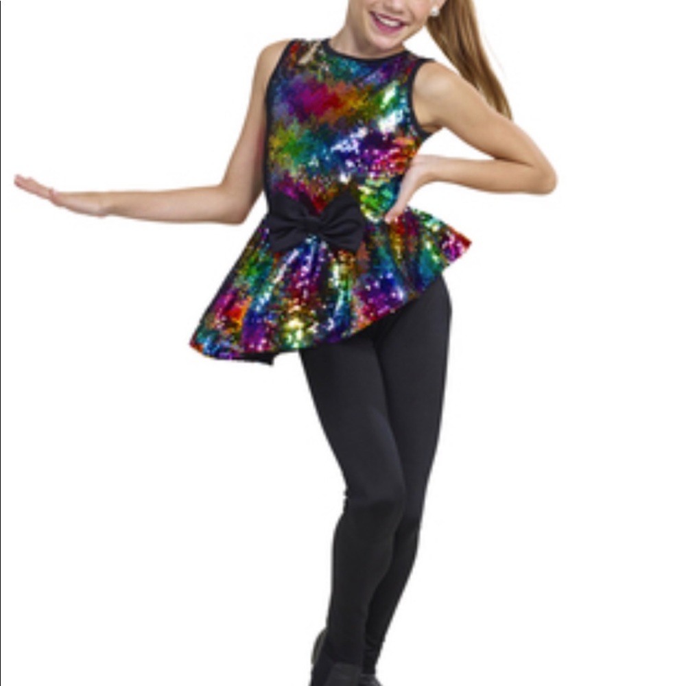 Sequins dance or pageant costume.
